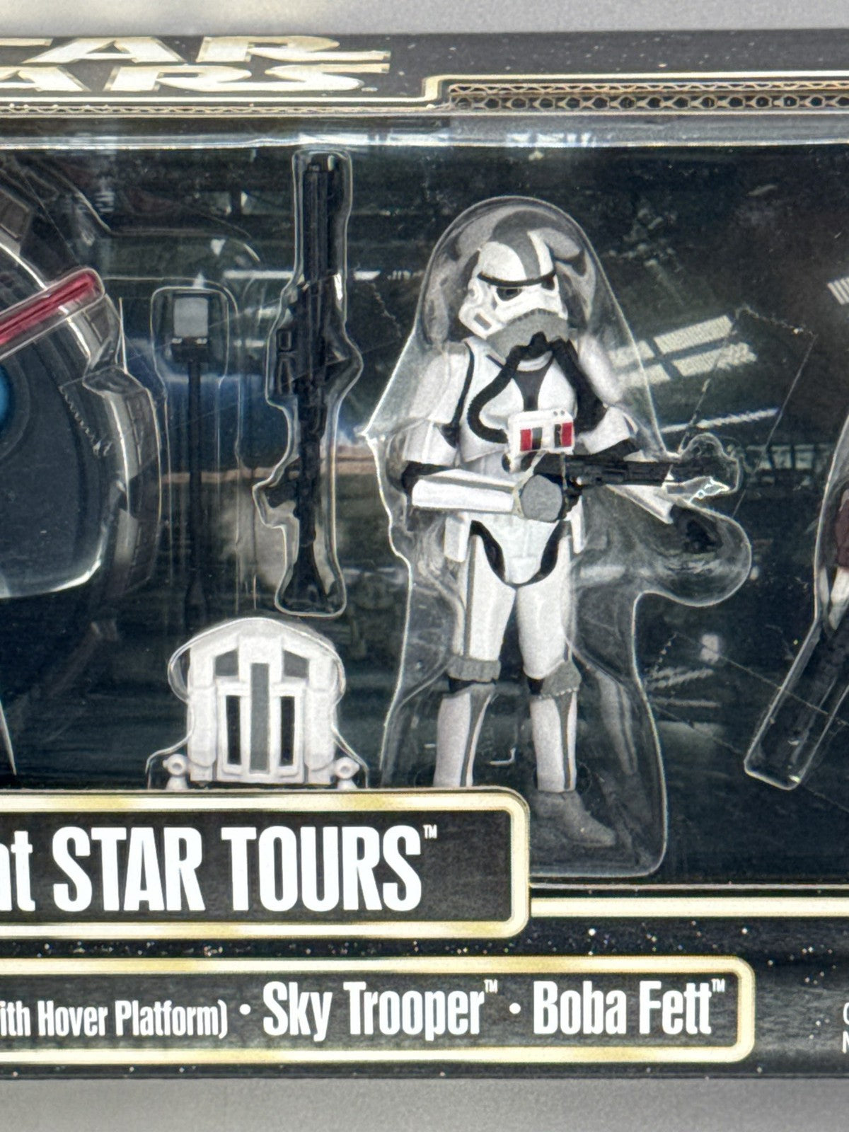 Star Wars Ambush At Star Tours Sky Trooper Darth Vader Boba Fett Disney 33245