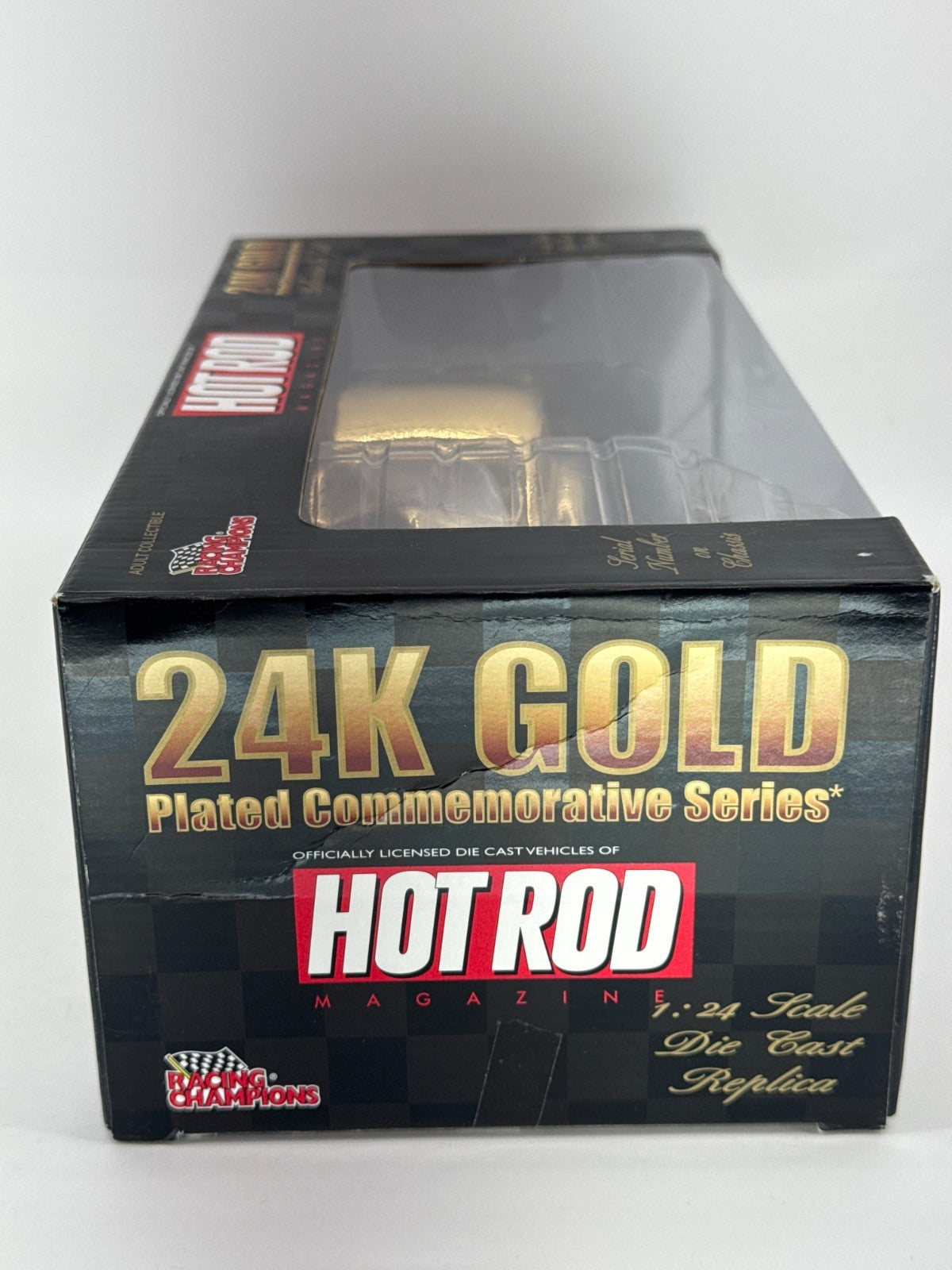 Racing Champions 1:24 24K Gold ‘40 Ford Coupe Diecast HOT ROD Magazine Ltd 1 of