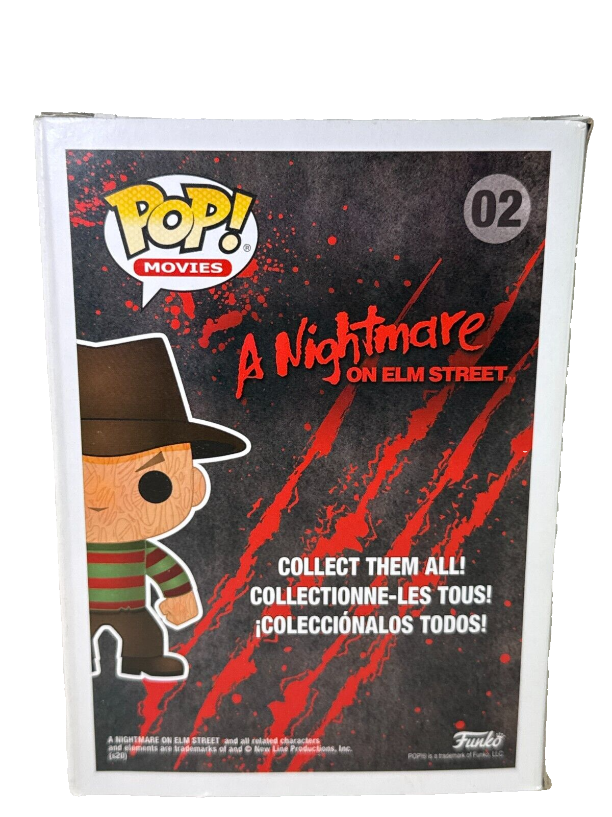 Funko Pop! Movies A Nightmare on Elm Street Freddy Krueger #02 Horror Vinyl