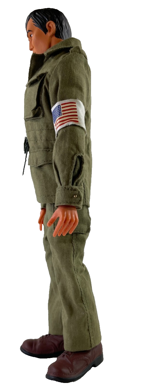Hasbro G.I. Joe Sgt Rock Little Sure Shot 12" Figure DC Comics Boxed 2000s Rare