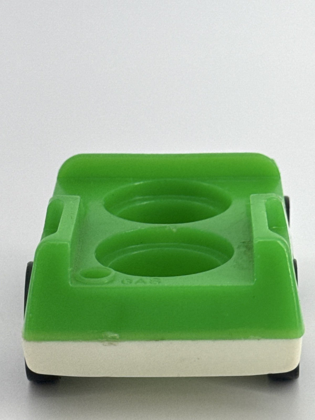 Fisher Price Little People Green & White 2 Seat Car Vehicle Toy