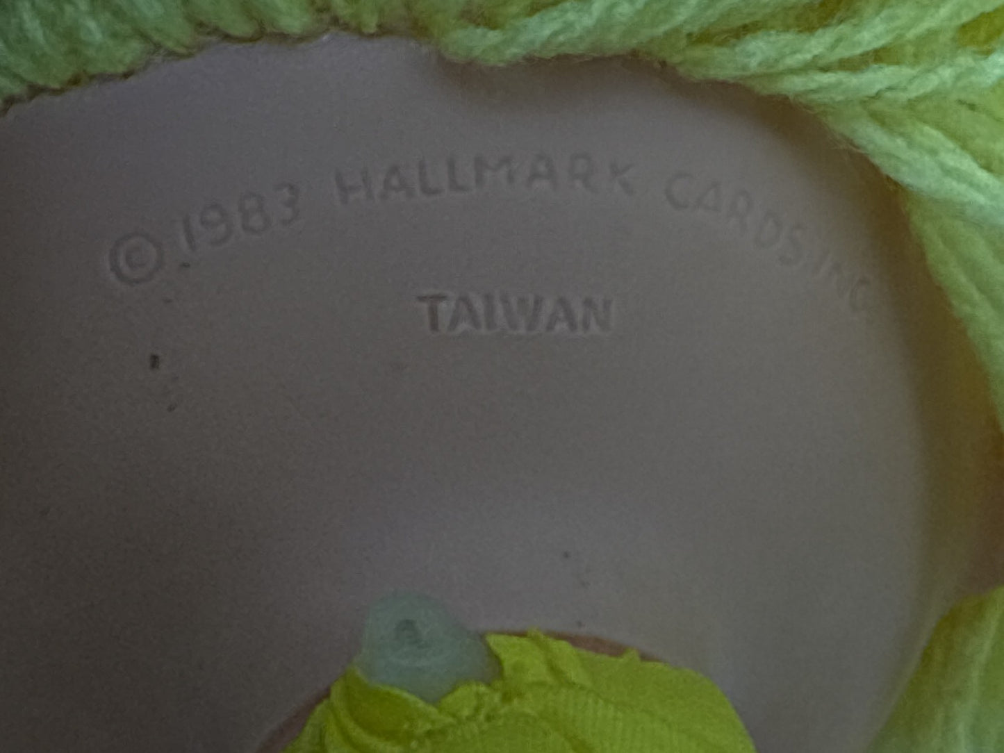 1983 Rainbow Brite Yellow 10" Doll Hallmark Mattel Plush
