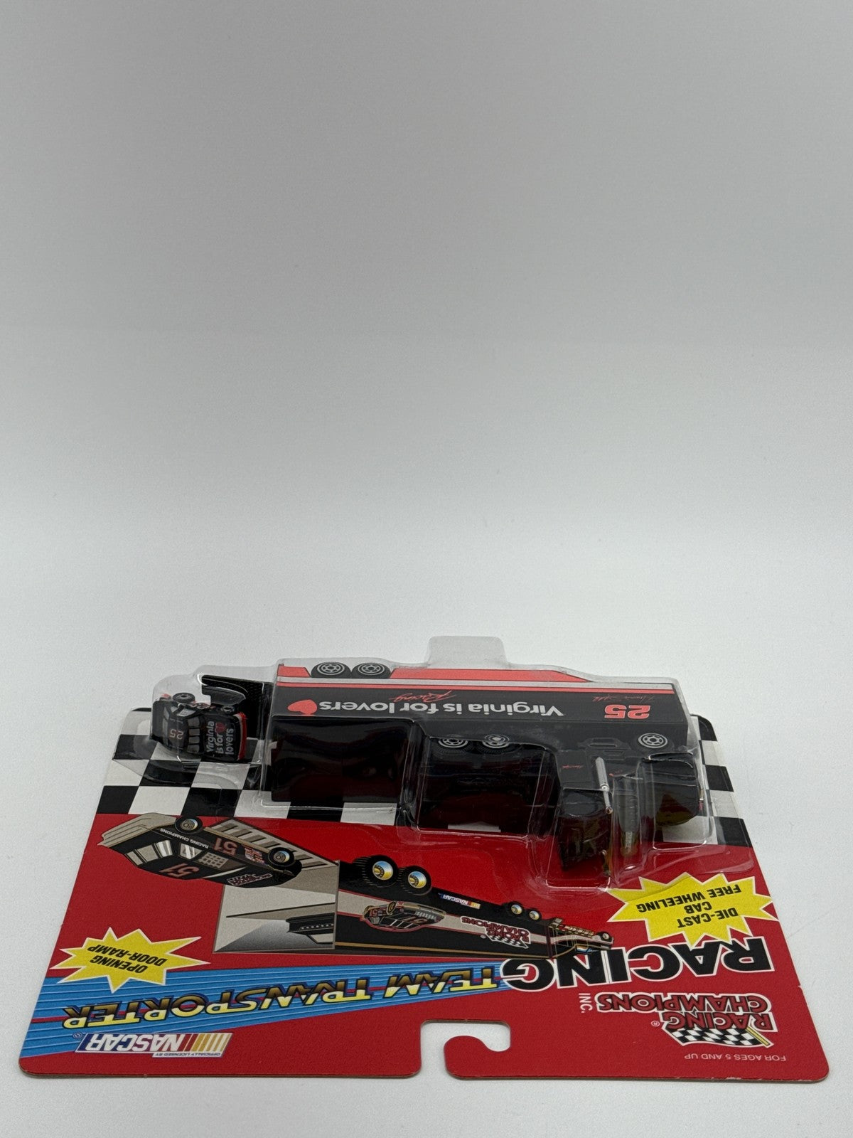 Vintage Racing Champions NASCAR Team Transporter Virginia Is For Lovers 25 Dieca