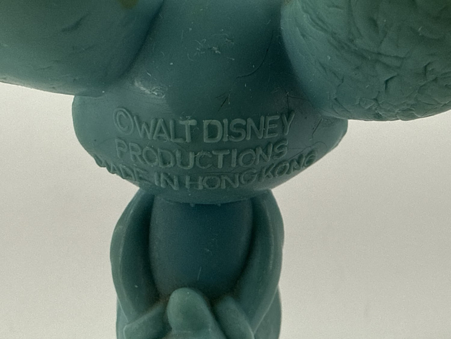 Disney Minnie Mickey Pluto Donald Rubber Figures Hong Kong 60s 70s Lot 4