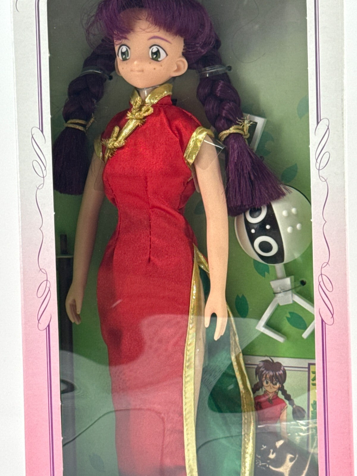 Sakura Wars CharaDoll Ri Kohran 02 Sega 1996 Anime Japan Figure NIB w/ Robot Acc