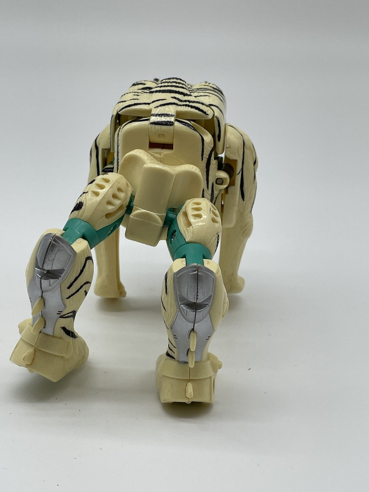 Vintage Transformers Beast Wars White Tiger Action Figure Hasbro 1996 Robo Tiger