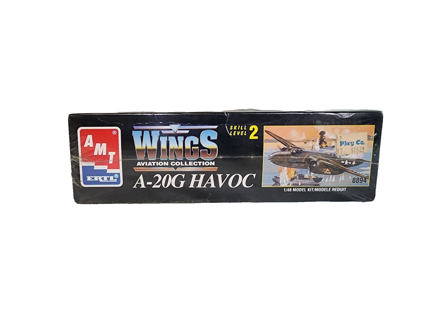 AMT ERTL 1/48 Douglas A-20G HAVOC Model Kit Wings Aviation Collection #8894