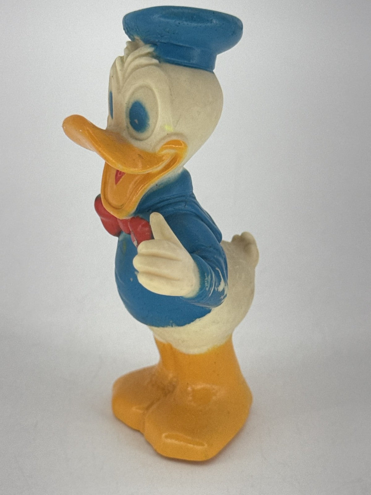 1978 Disney Donald Duck Gabriel CBS Vinyl Figure Squeeze Toy