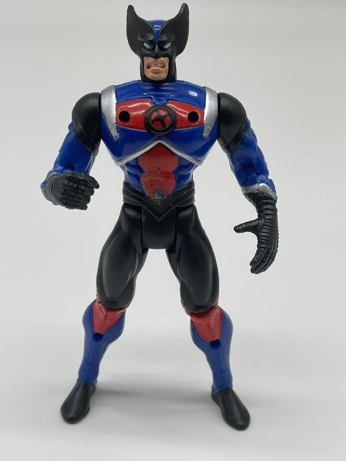 Wolverine Anti-Magnetons Armor X-Men Toy Biz 1996 Mutant Armor VTG Loose