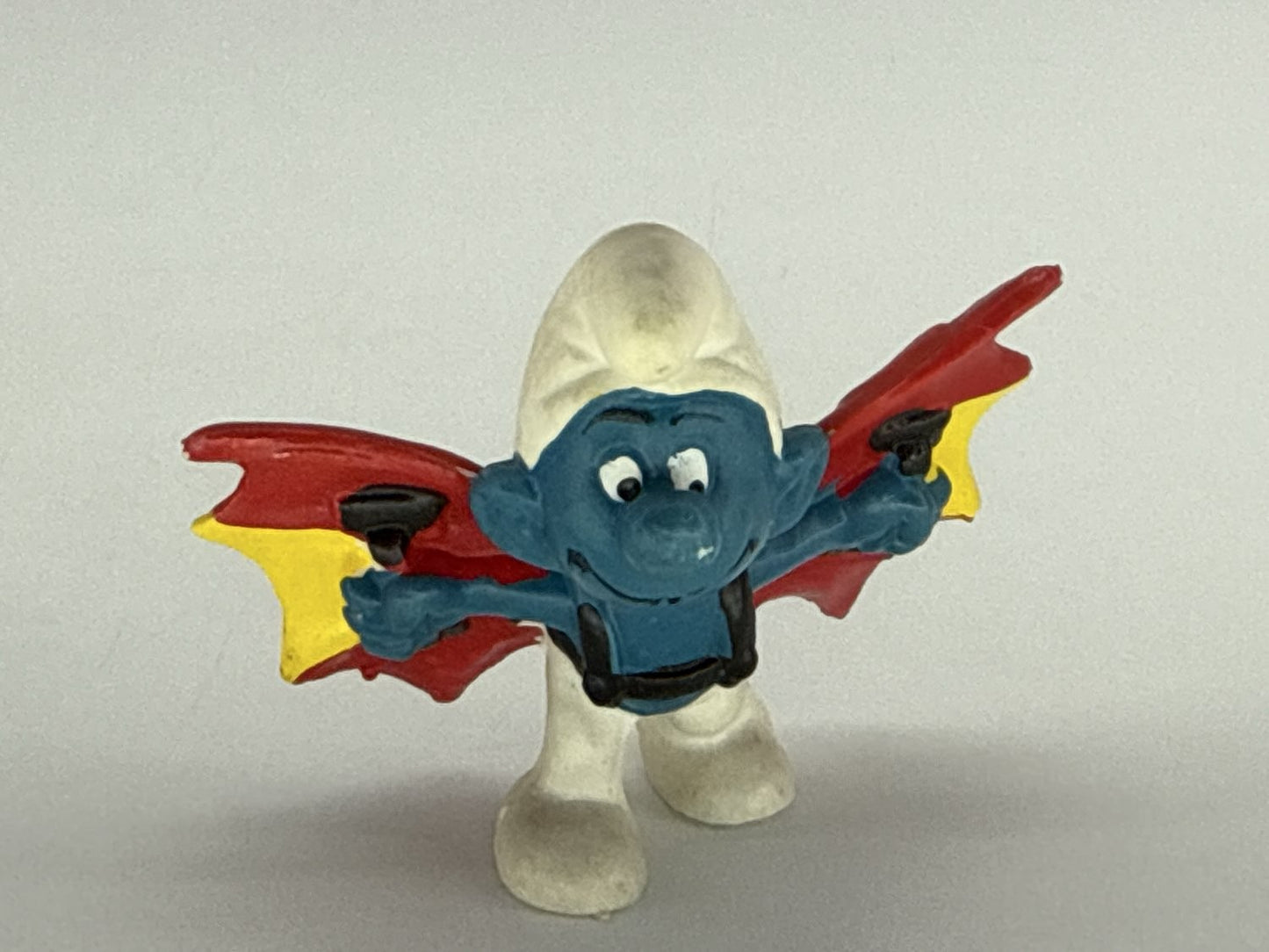 Lot of 5 Smurfs Peyo Schleich Figures Easter Bunny Cupid Bat Smurfette