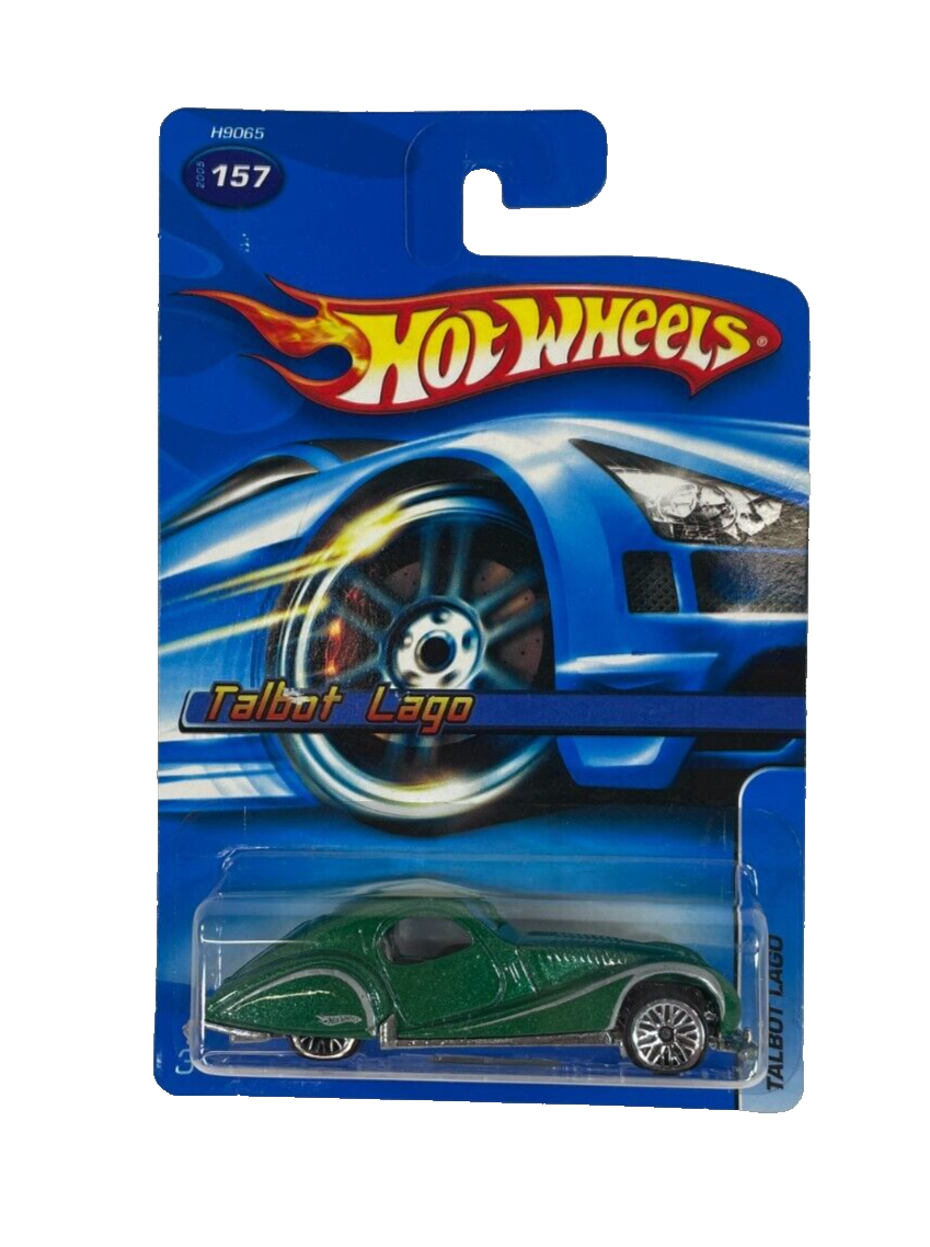 Hot Wheels Talbot Lago Classic Green Vintage Sports Car Collector Edition