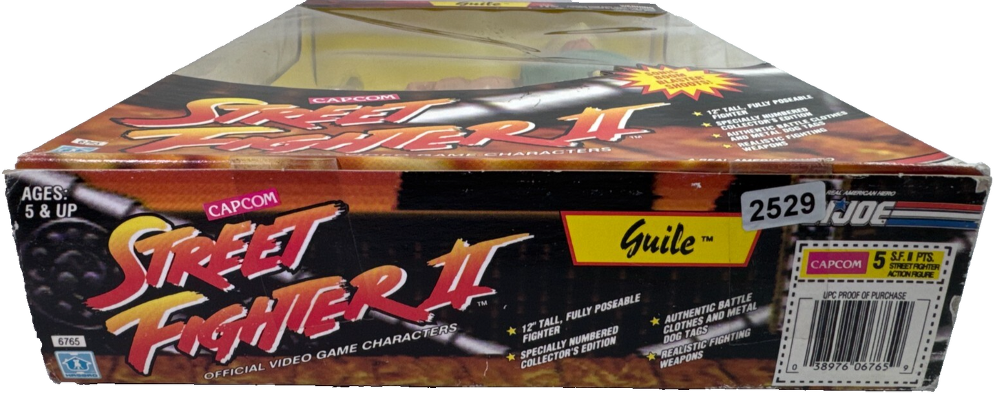 Street Fighter II Guile 12" Action Figure 1993 Hasbro GI Joe SF2 MIB