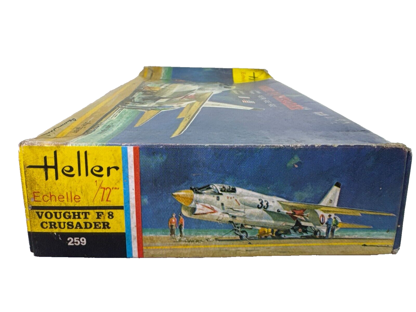 Heller 1/72 Vought F-8 Crusader Model #259 French Navy/US Navy 3 Versions #1137