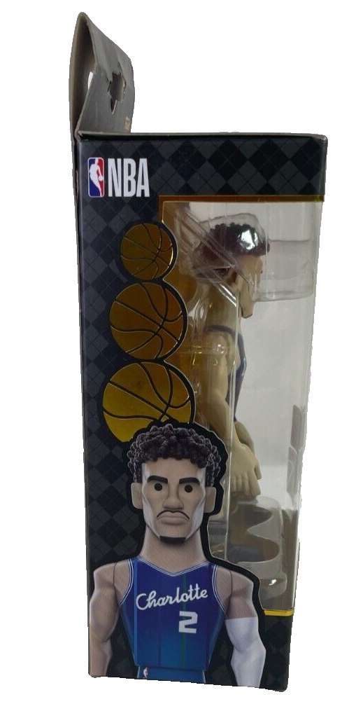 Funko Gold LaMelo Ball CHASE Figure Charlotte Hornets NBA Premium Vinyl 1966