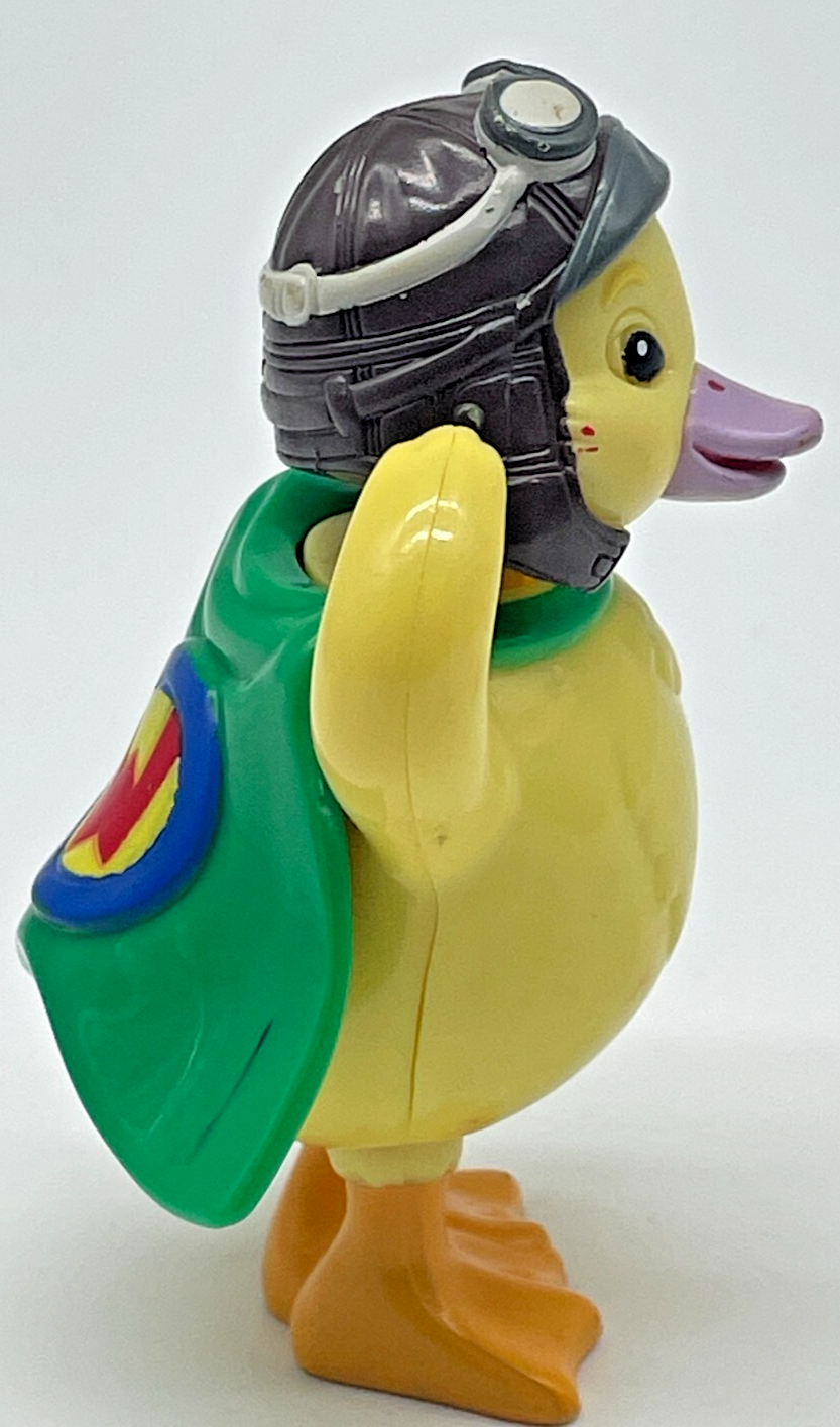 Wonder Pets Ming Ming Duck Bobble Head Figure 3.75" Mattel 2007 Cape Helmet