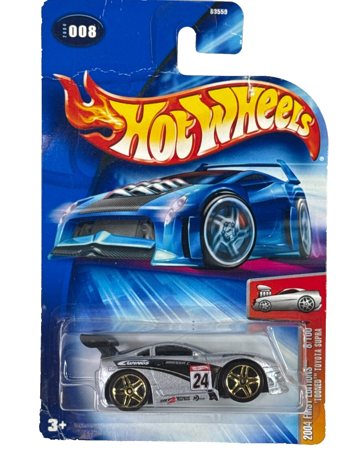 💥Hot Wheels 2004 First Editions Tooned Lot of 6 Die-Cast Cars Factory Sealed💥