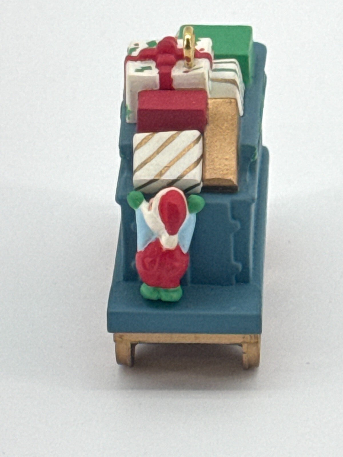 Hallmark Keepsake Claus & Co Train Ornament Set 1997-2000 4pc Locomotive