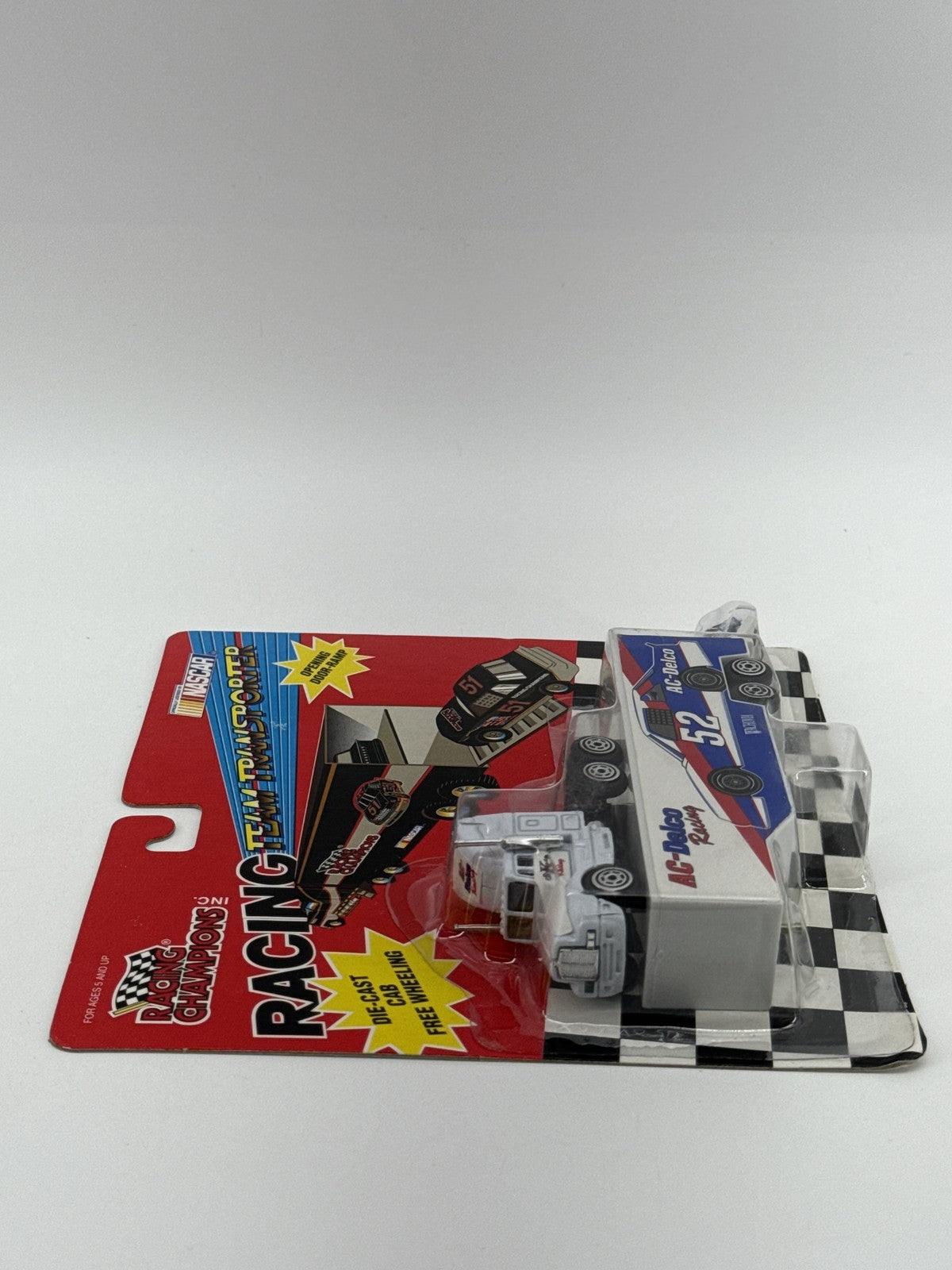 Vintage Racing Champions NASCAR Team Transporter AC Delco #52 Diecast New 1994