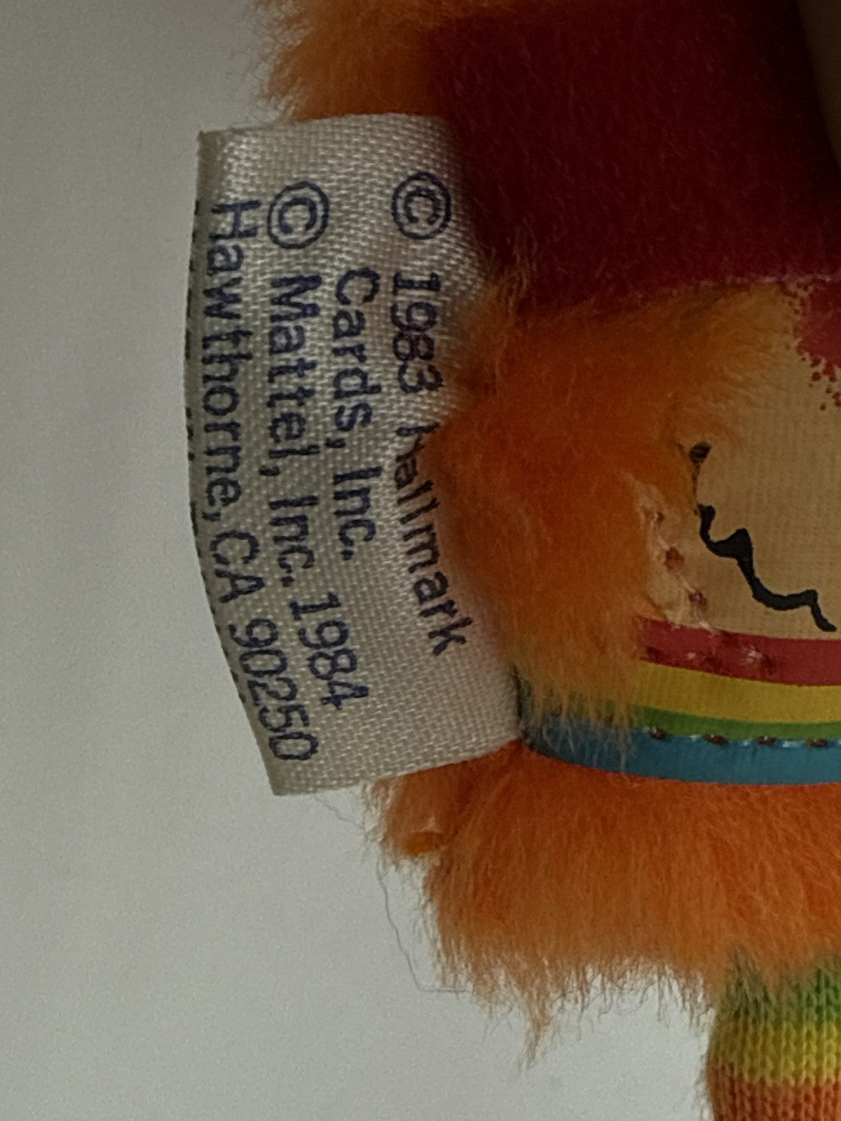 1983 Rainbow Brite LaLa Orange 10" Doll OJ Sprite Hallmark Mattel