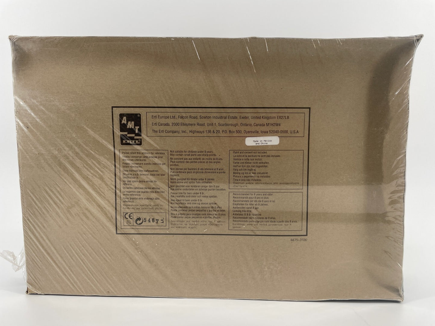 AMT ERTL Star Trek The Enterprise Incident 8254 Legendary Space Encounter SEALED