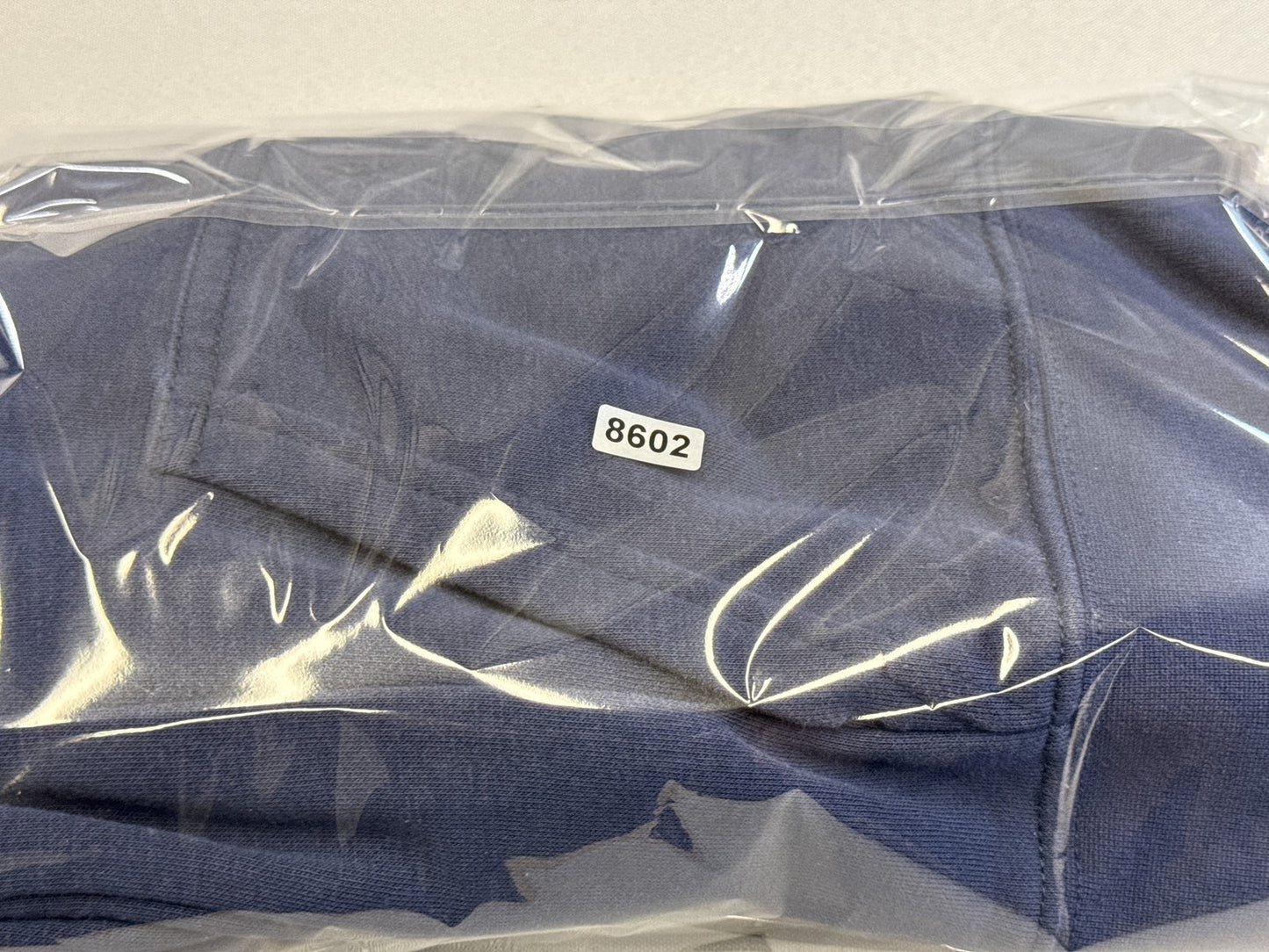 3BRAND Nike Graphic Pullover Hoodie M Blue Cotton Long Sleeve Hooded