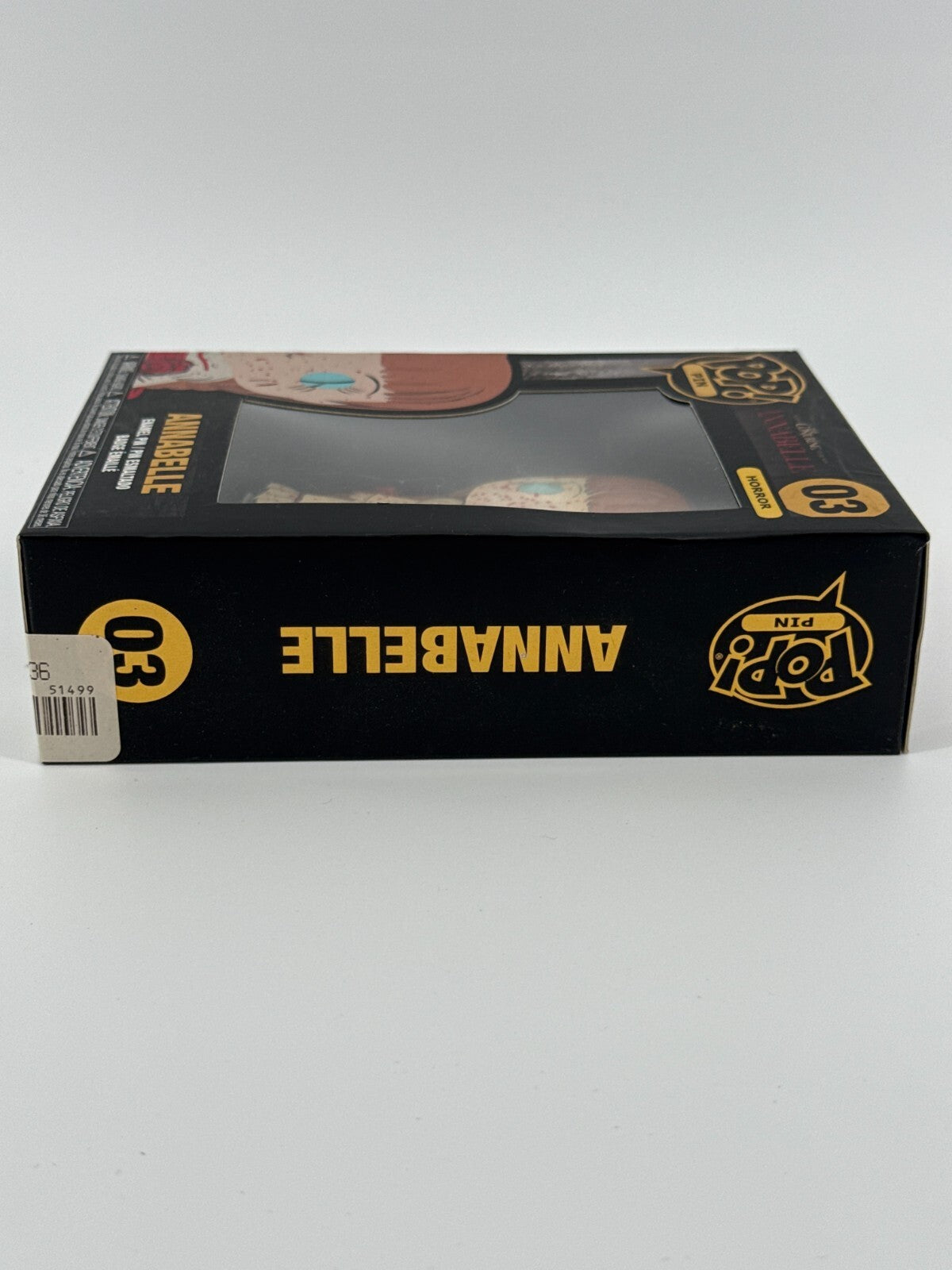 Funko Pop! Pin #03 Annabelle Horror The Conjuring Enamel Badge w/ Stand New Boxe