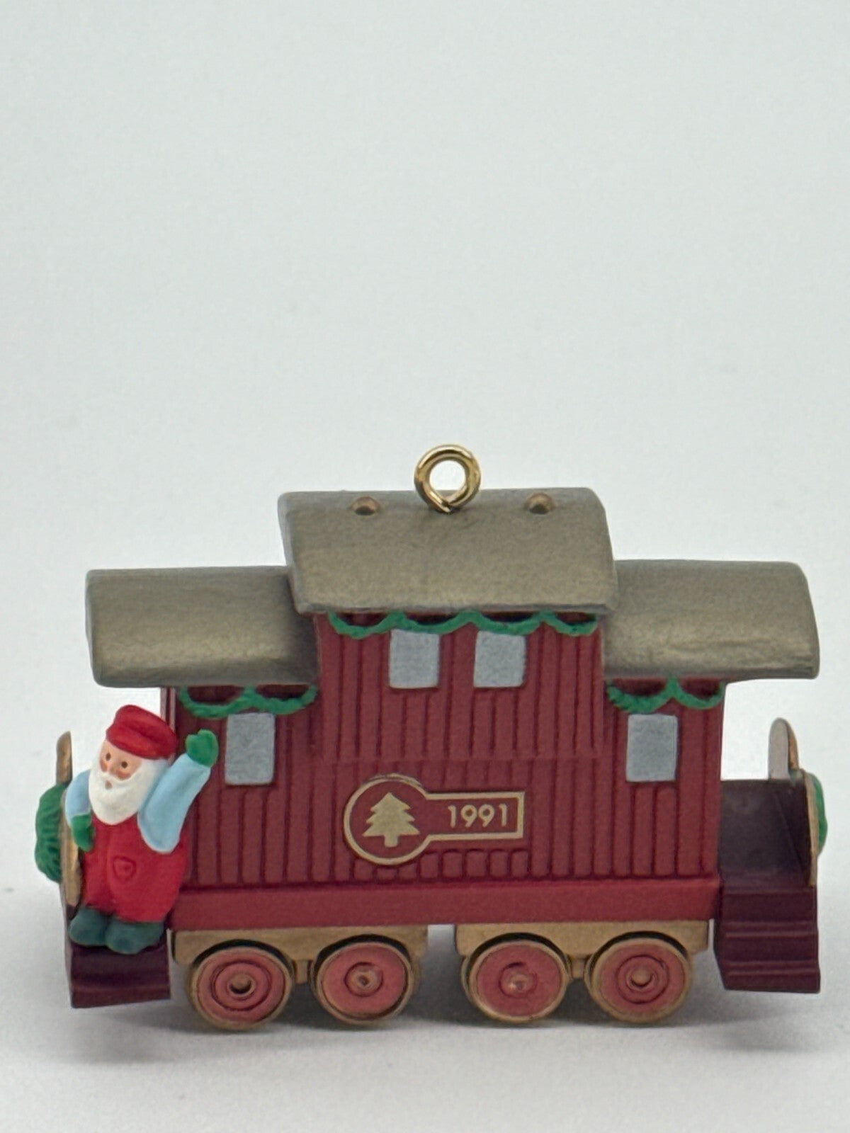 Hallmark Keepsake Claus & Co Train Ornament Set 1997-2000 4pc Locomotive