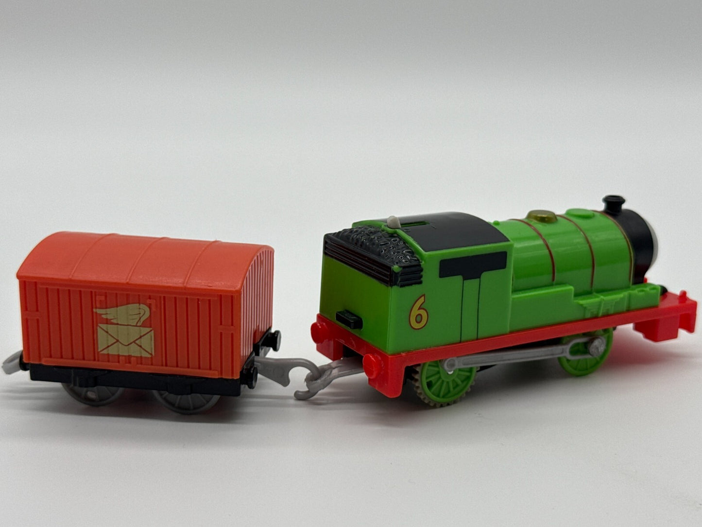 ๐Thomas & Friends TrackMaster Percy Motorized Engine w/ Cargo Car BML07๐
