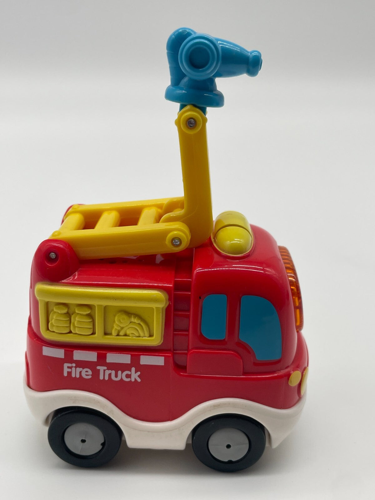 VTech Go Go Smart Wheels Red Fire Truck Tall Ladder Lights Sounds Toy Car