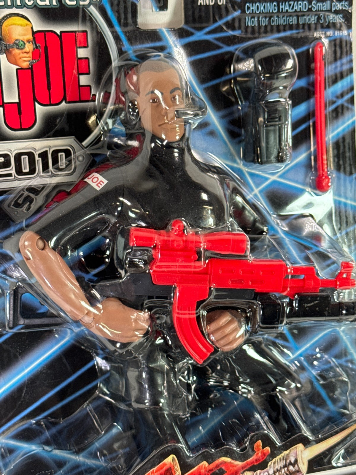 GI Joe Operation Shadow Ops 12β Figure 1999 Hasbro 2010 Sniper Rare MOC Bent
