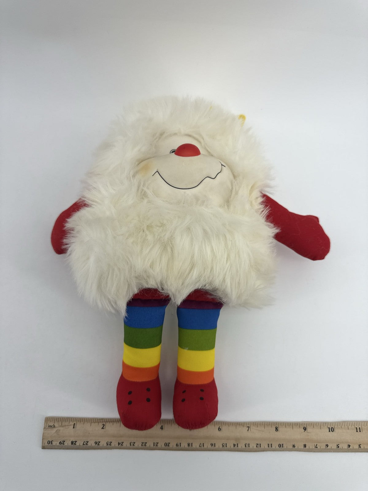 1983 Rainbow Brite Twink White Sprite Plush Mattel Hallmark 7" Toy