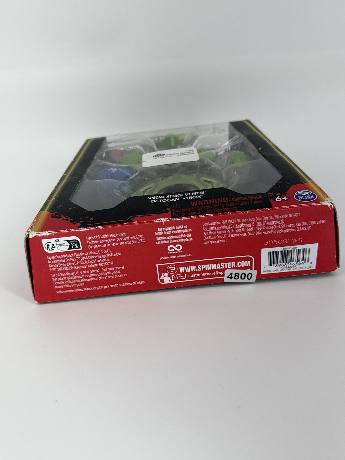 Bakugan Starter Pack Special Attack Ventri Octogan Trox Gen 3 3-Pack NEW