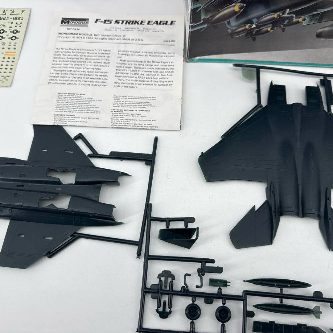 Monogram F-15 Strike Eagle 1/72 Model Kit