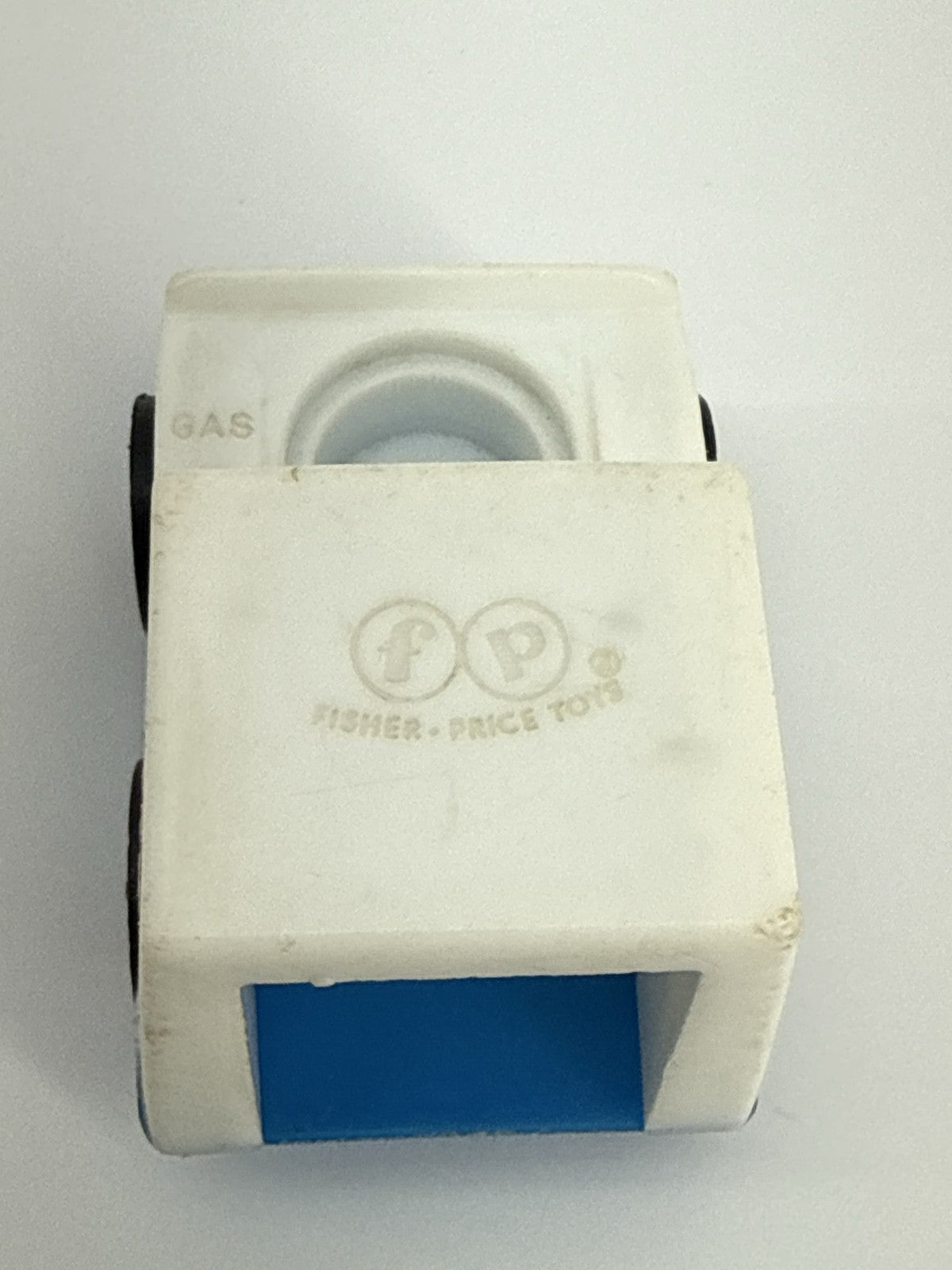 Fisher Price Little People Mail Truck White Blue Red Letters Post Office