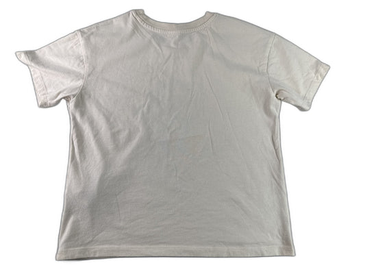 Disney Skull Dia de los Muertos Graphic Print Tee XS Beige Cotton Short Sleeve