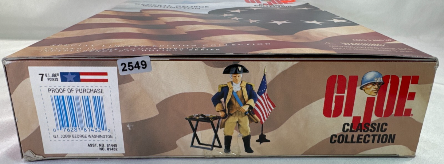 GI Joe George Washington 12" Figure Classic Collection 1998 Hasbro Independence