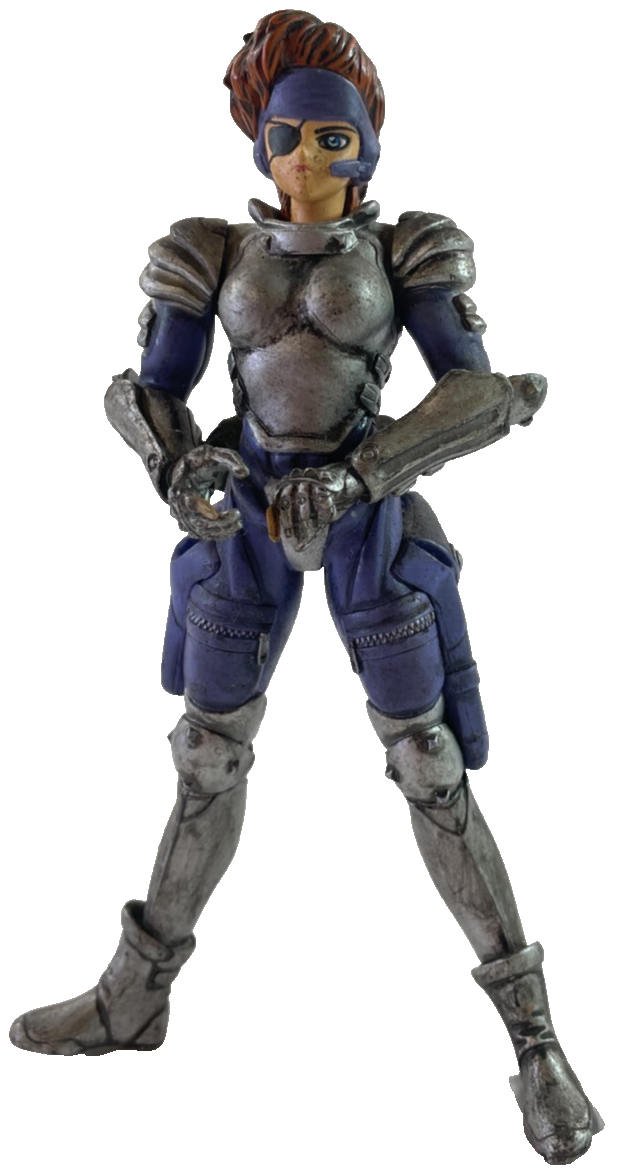 Yamato Appleseed Deunan Knute #01 Action Figure 2004 DVD Ver Loose Rare Anime
