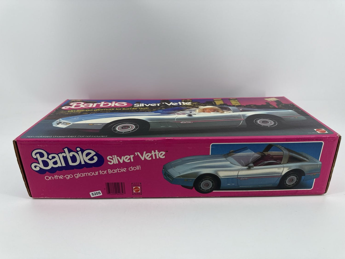 1983 Mattel Barbie Silver Corvette Car 4934 w/ Box