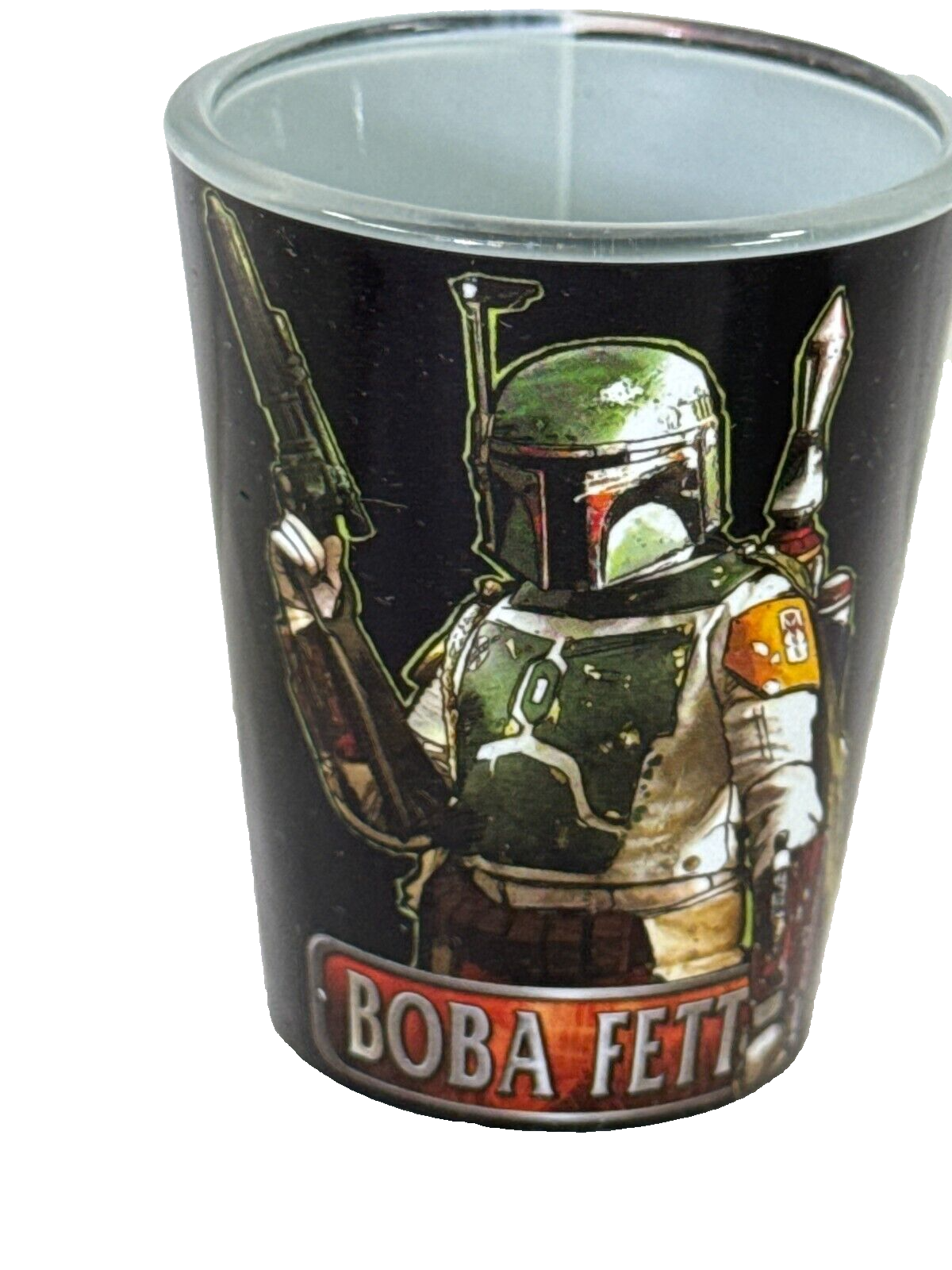 Star Wars Stormtrooper Shot Glass Set – Metallic Gold Design – 2oz (Set of 4)
