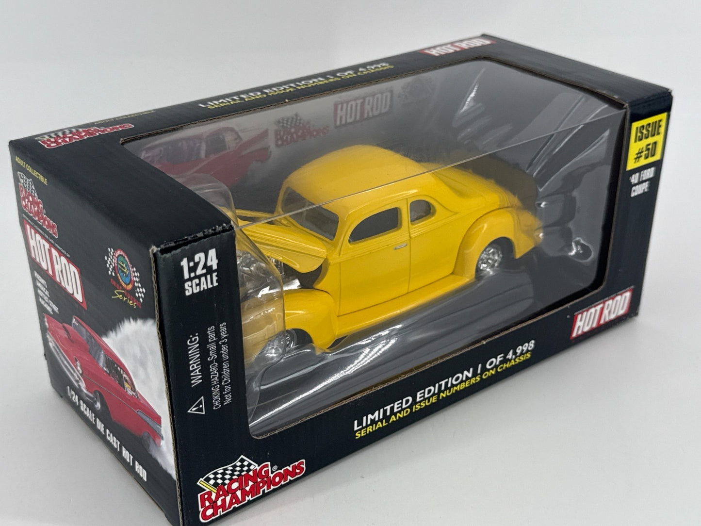 Racing Champions 1:24 β40 Ford Coupe Diecast β HOT ROD Magazine Issue #50, 1 of