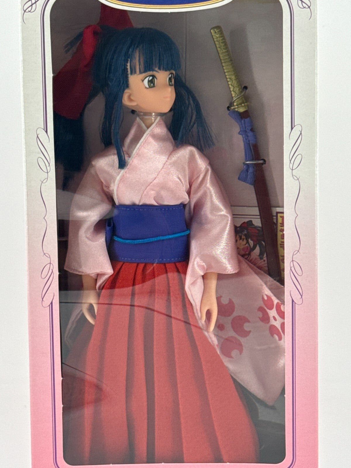 SEGA 1996 Sakura Shinguuji CharaDoll Figure Sakura Wars Japan Anime Girl Doll