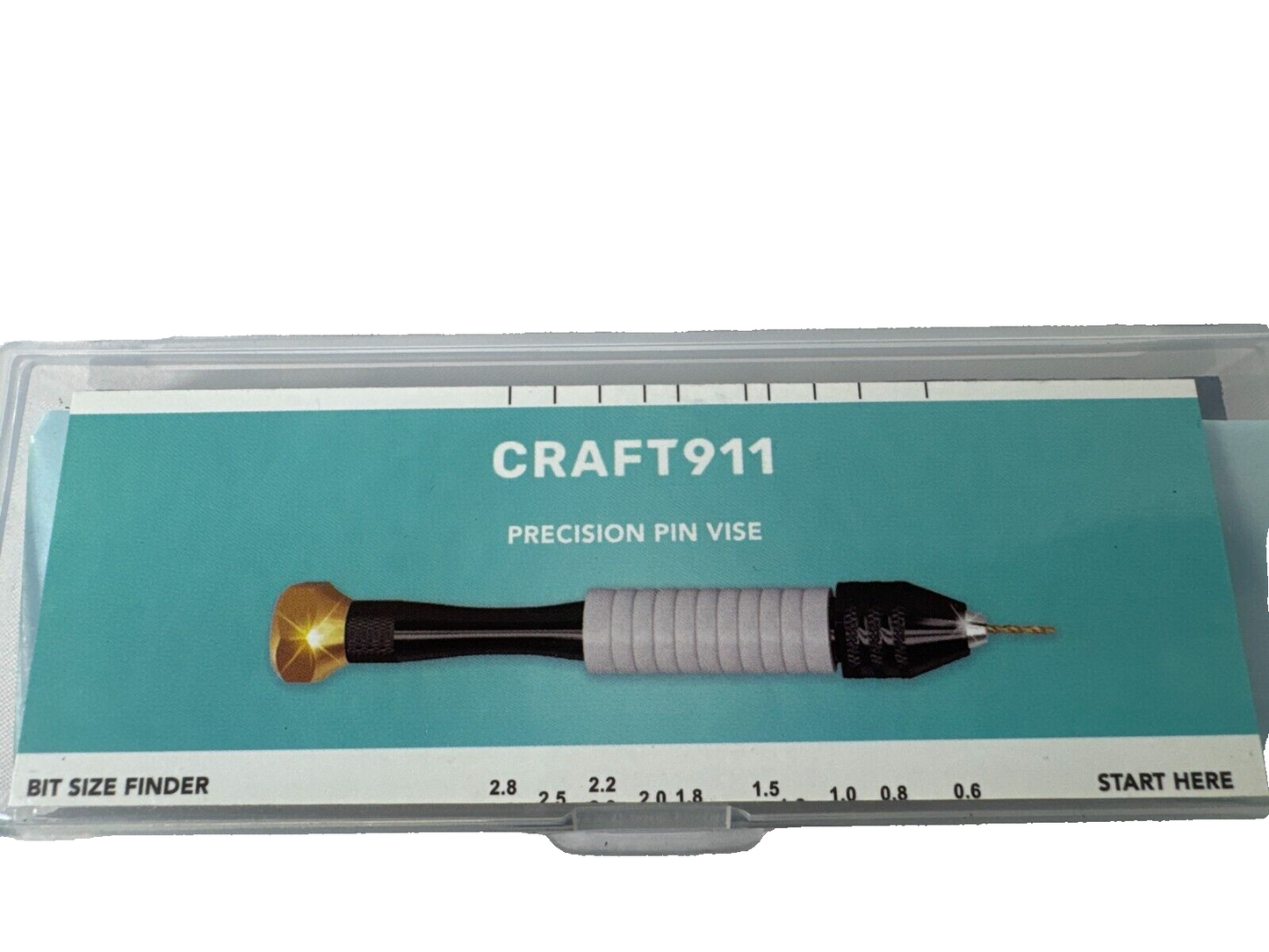 Pin Vise Jewelry Hand Drill Manual w/ Micro Bits Precision CRAFT911 Rotary Tool