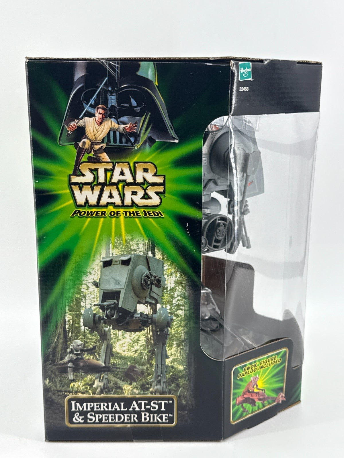 Star Wars Power of the Jedi POTJ Imperial AT-ST & Speeder Bike Paploo BRAND NEW