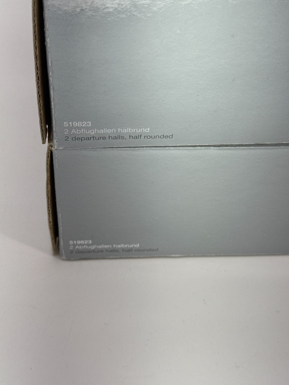 Herpa 519823 Half-Rounded Departure Hall 1:500 Lot of 2 Airport Models Parts