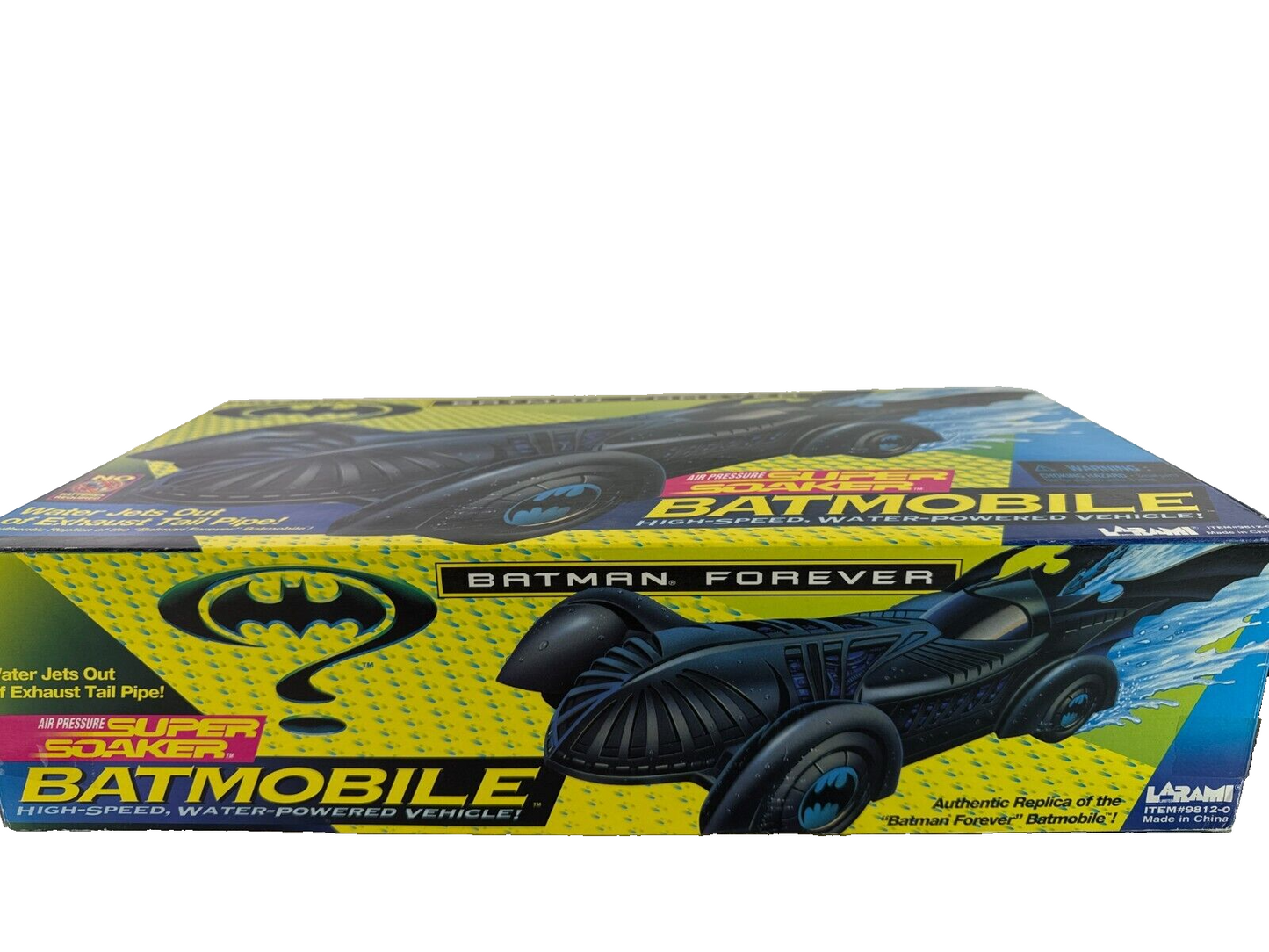 1995 Batman Forever Super Soaker Batmobile – Rare Larami Water Blaster Toy