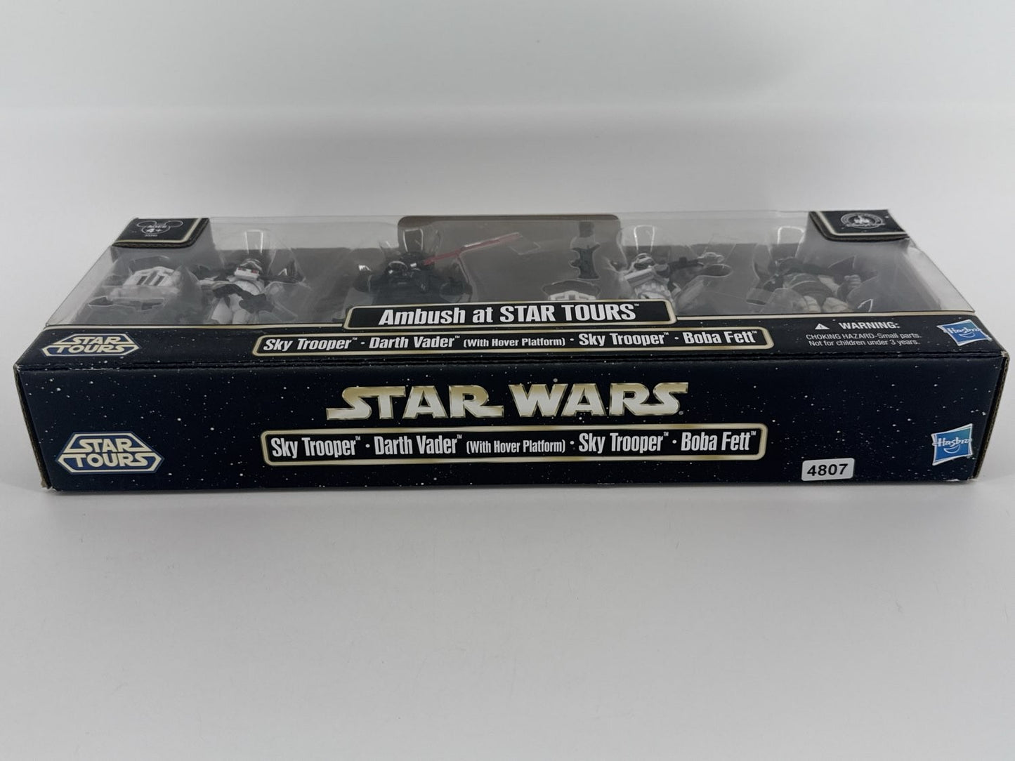 Star Wars Ambush At Star Tours Sky Trooper Darth Vader Boba Fett Disney 33245
