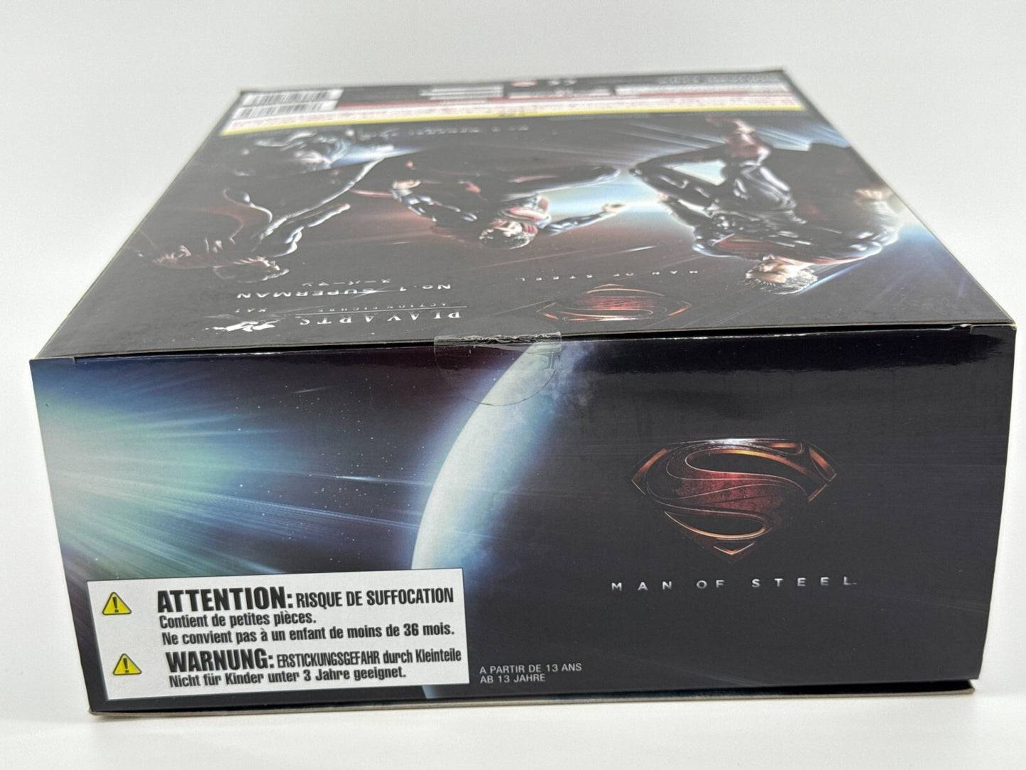 Play Arts Kai Superman No.1 Man of Steel DC Square Enix Action Figure SEALED