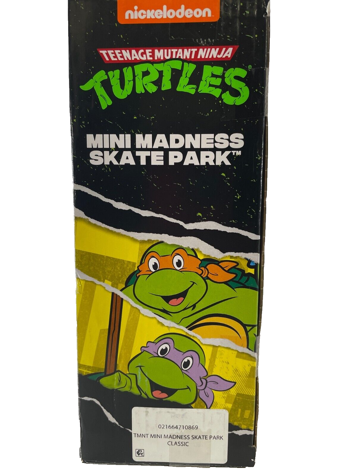 Teenage Mutant Ninja Turtles TMNT Mini Madness Skate Park Playset w/ Leo Figure