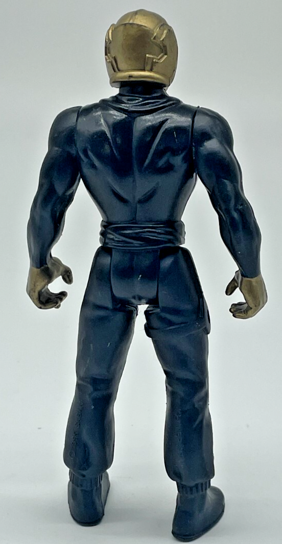 1995 Kenner VR Troopers Skug Action Figure Black Gold Helmet Vintage Sabin Toy