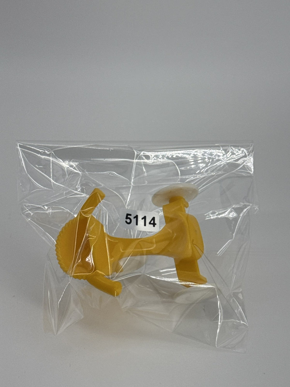 Hasbro Weebles Wobble 1970s Yellow Tricycle Toy